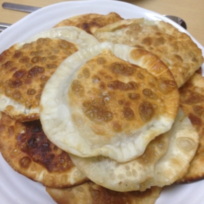 余ったチャプチェが餃子に変身！